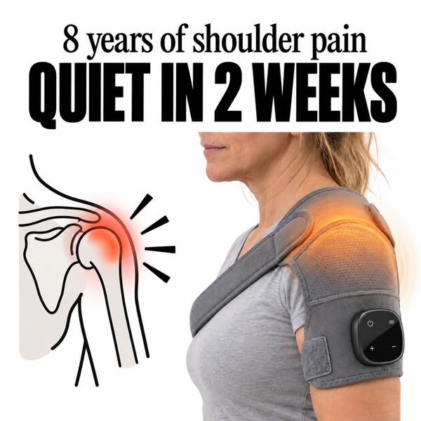 8 years of shoulder pain — quiet in 2 weeks