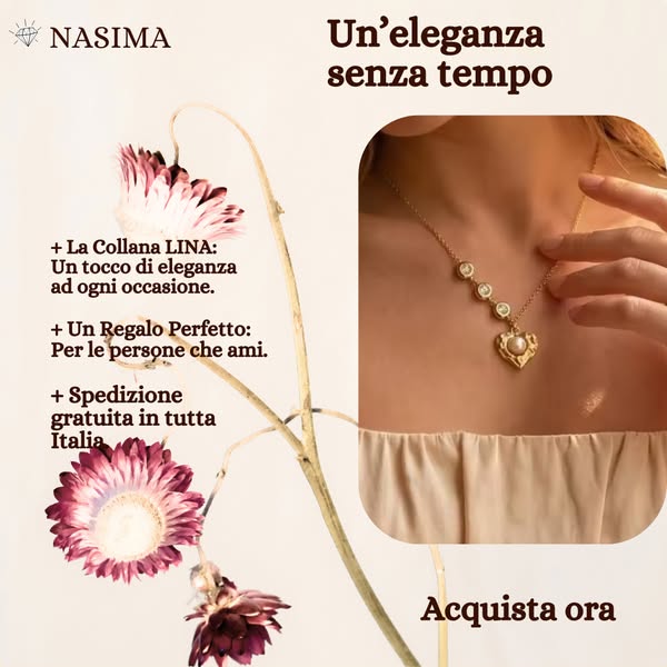 "Collana Lina: Eleganza senza tempo"