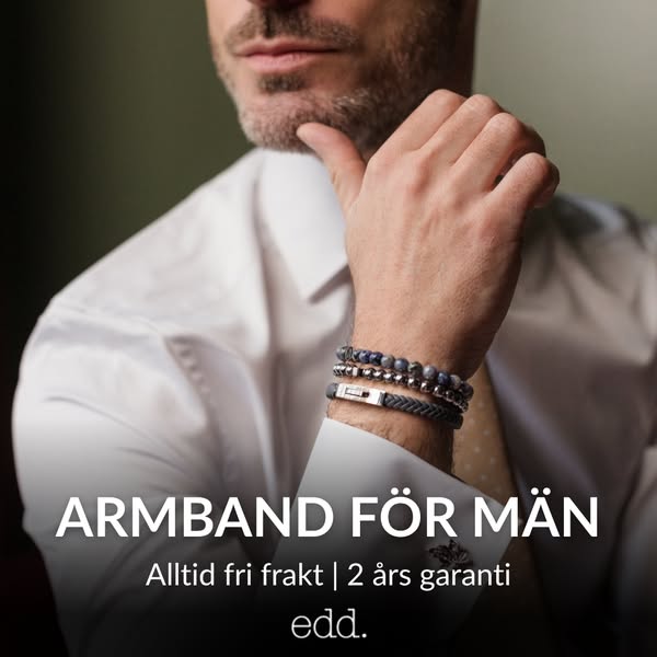 Fri frakt & 2 års garanti | Maximera din stil med edd.