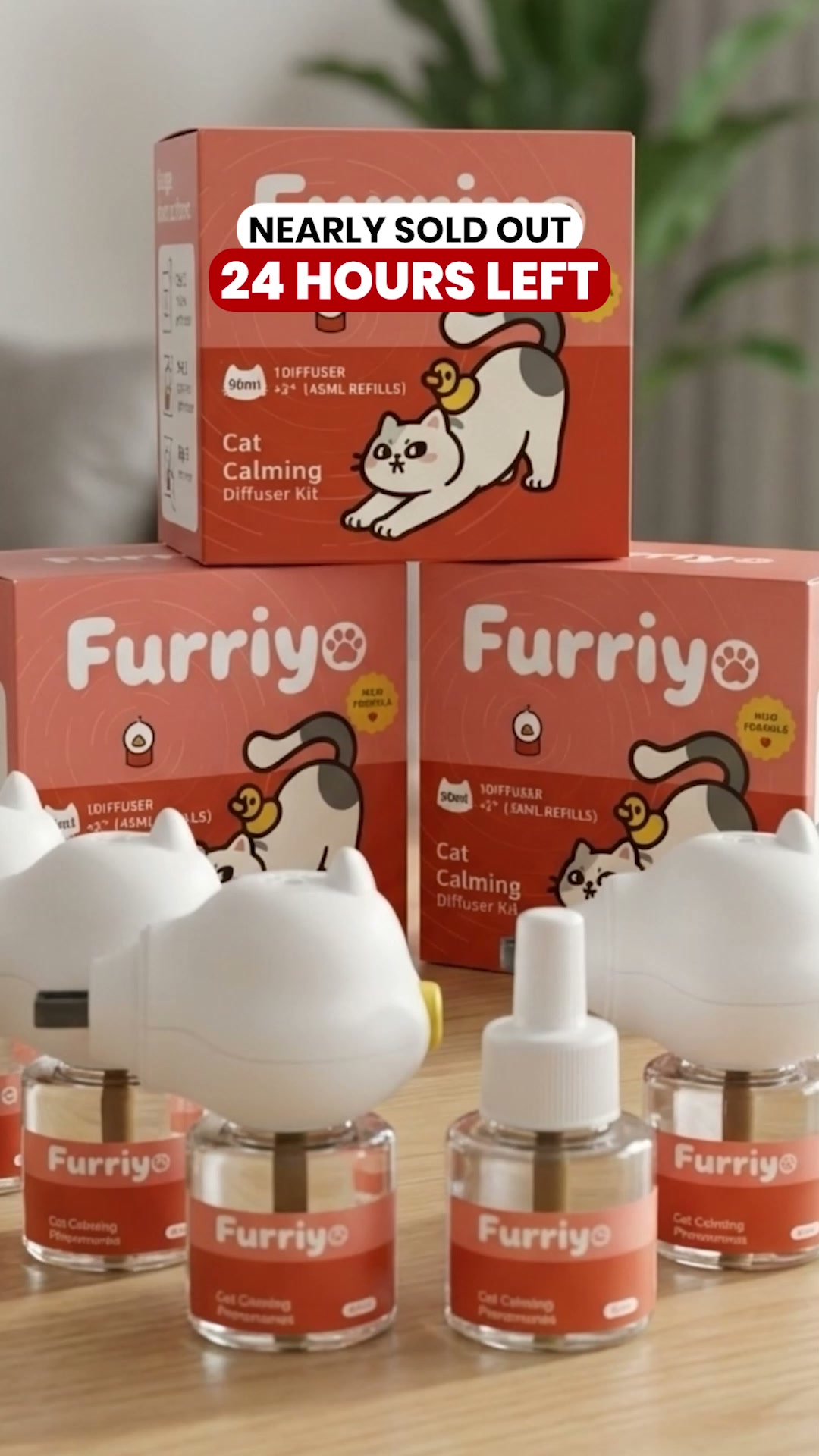 Used by 100k+ cat owners. This Calming Diffuser Works