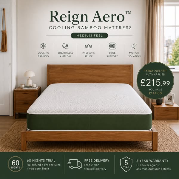 Reign Aero™ Cooling Bamboo Mattress