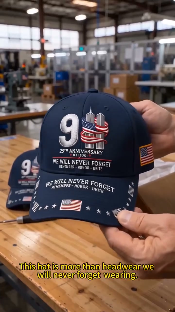 Unisex Patriotic Memorial Hat