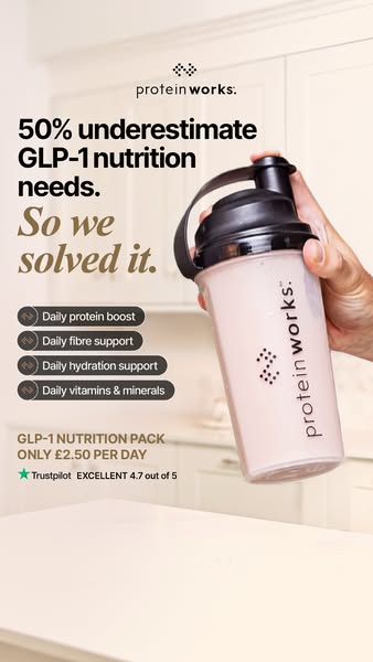 Your GLP-1 Nutrition. Sorted.