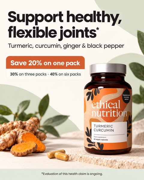 "Much Less Pain & Stiffness" - Try Turmeric Curcumin