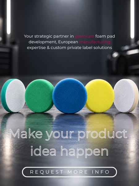 Build a polishing pad range under your own brand.