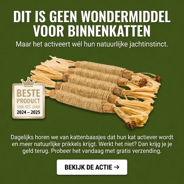 Je kat is niet gewoon rustig. Ze mist iets.