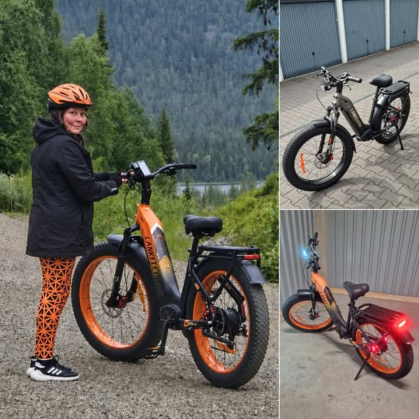 Lankeleisi MG600 Plus Sähköfatbike48V 250W 85Nm 25kmh