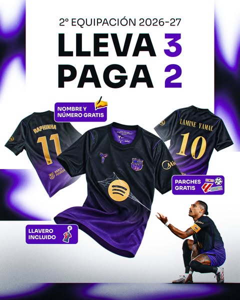 ¡Lleva la nueva equipación!