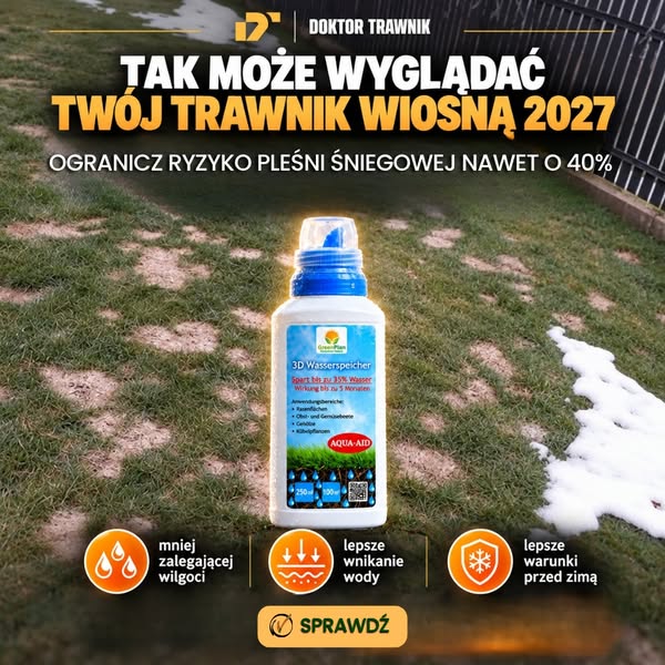 Trawnik wiosną 2027 zależy od tej jesieni