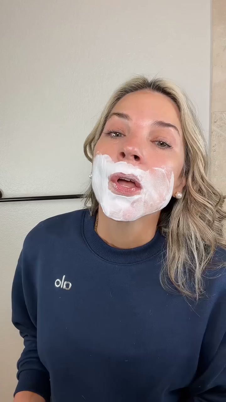 Shave. Then take thirty seconds.
