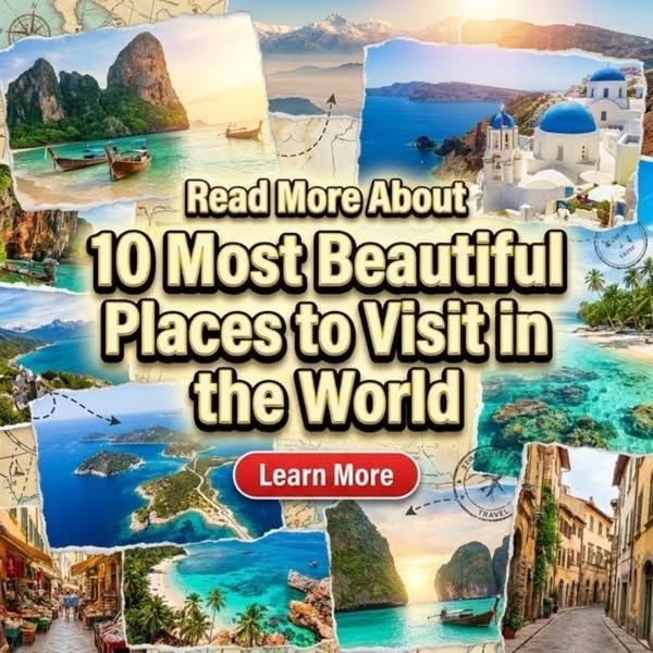 10 Most Beautiful Places to Visit In The World