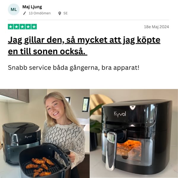 Kyvol 7.2L CrispMaster 360°