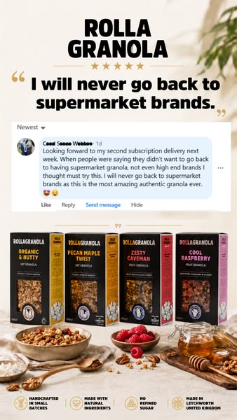 Guilt-Free Feel Good Granola!