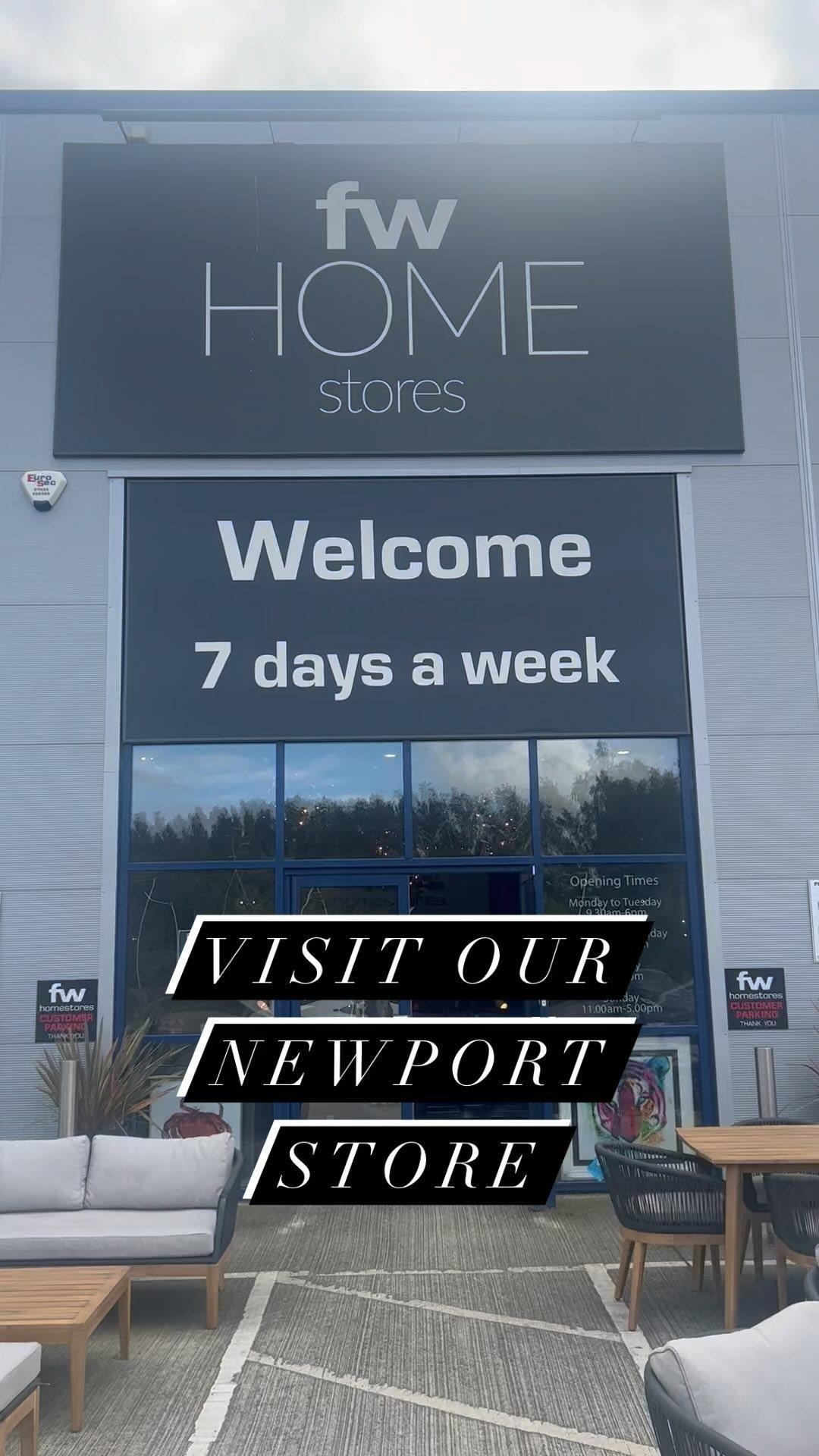 Anúncio de FW Homestores