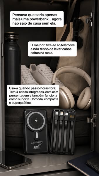 O carregador Nº1 em vendas