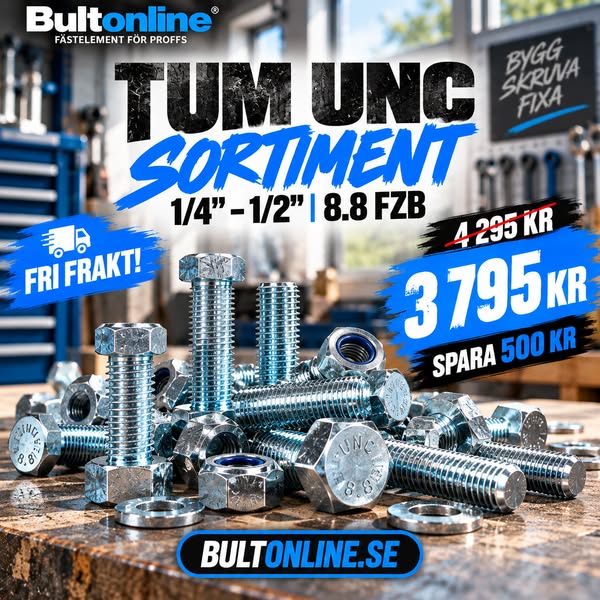 UNC sortiment – 3 795 kr