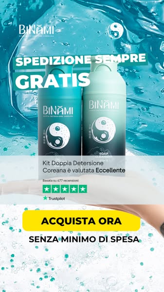 Binami Kit Doppia Detersione Coreana