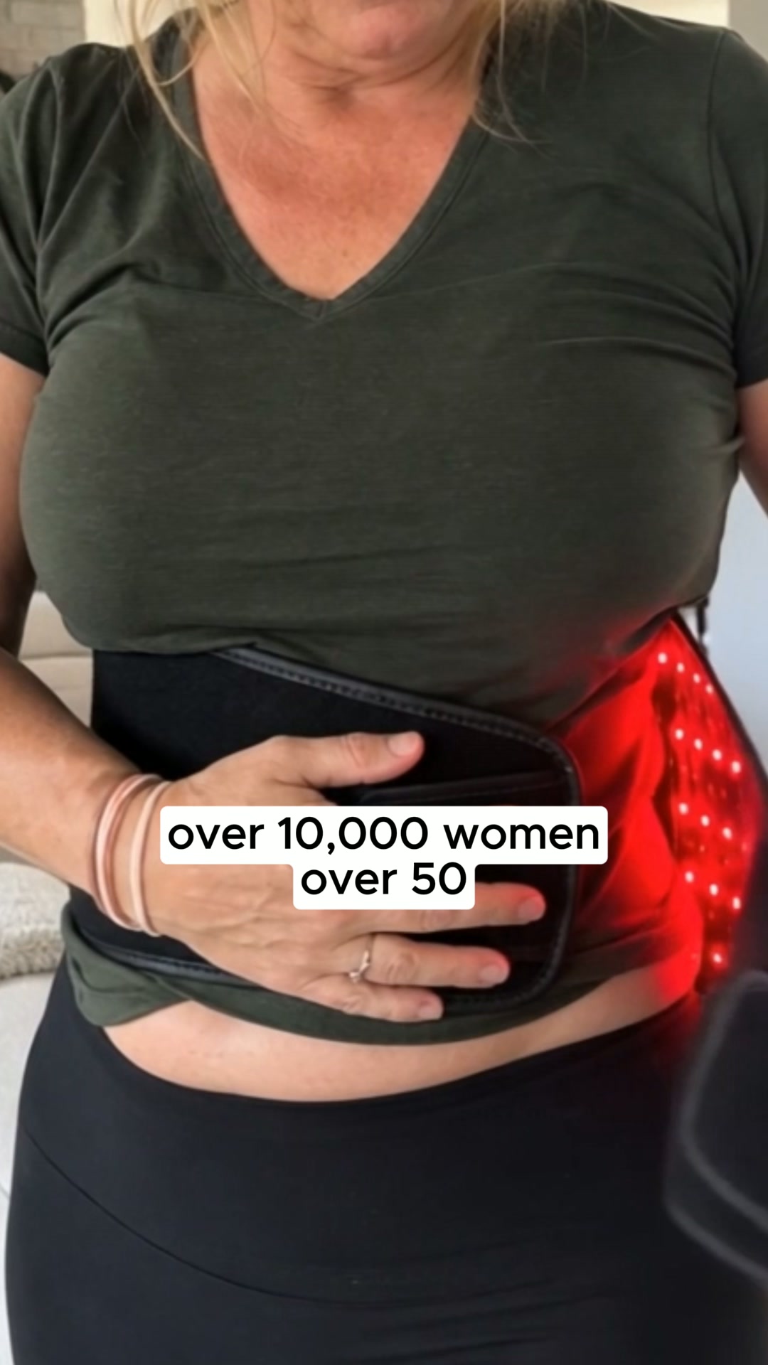 Reduces menopause belly naturally