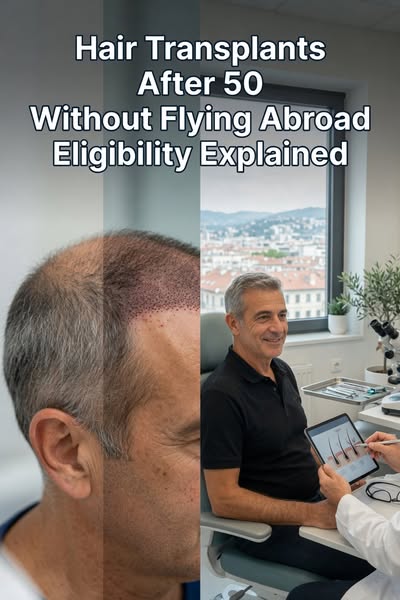 Exploring Eligibility for Hair Transplants After 50 Without Travel