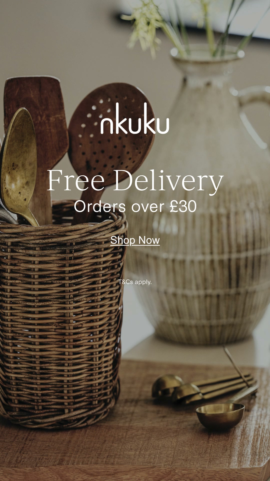 Free Delivery Over £30