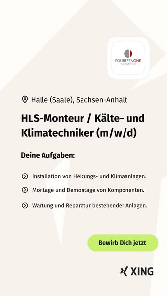 Nur wenige Klicks zum neuen Job
