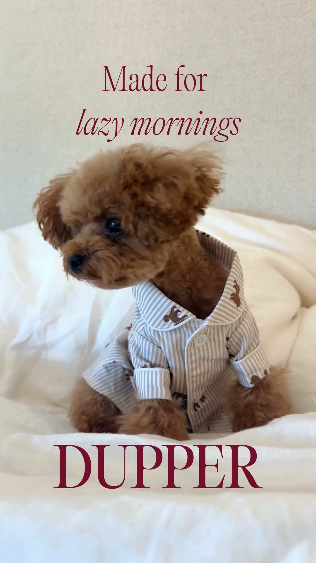 Doodle-Print Dog Pajamas