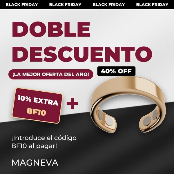BLACK FRIDAY | 40% de descuento, solo en Black Friday