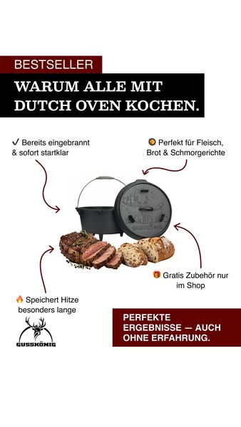 Knusprig. Saftig. Einfach.