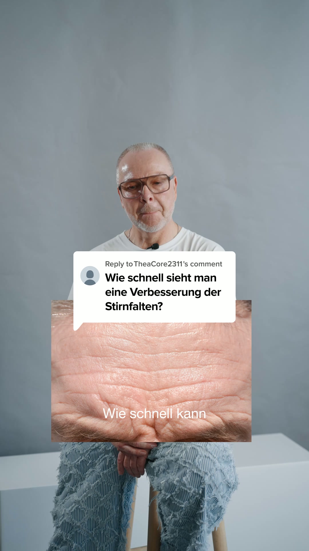 Schluss mit Stirnfalten!