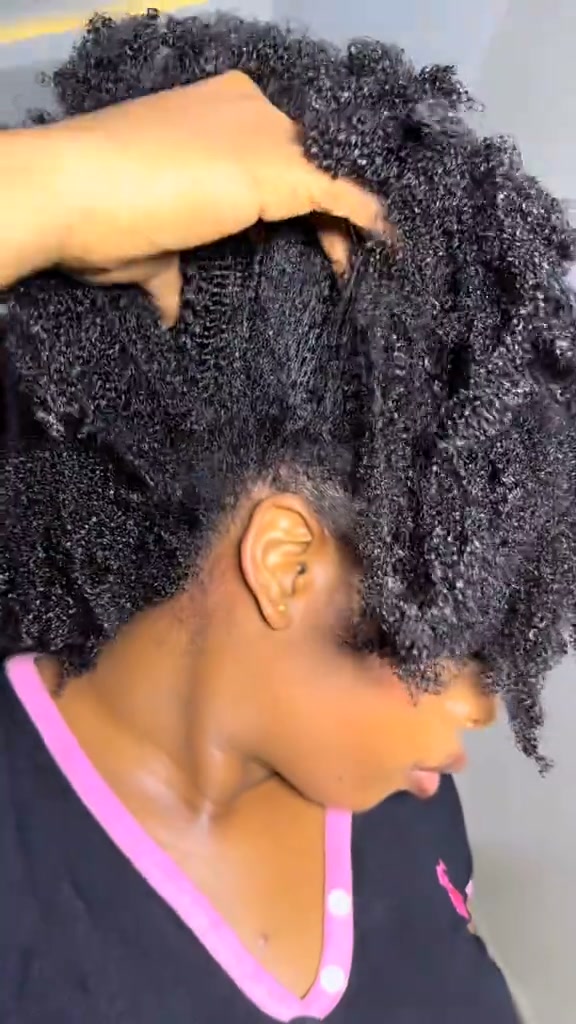 Kinky 3 In 1 Half Wig