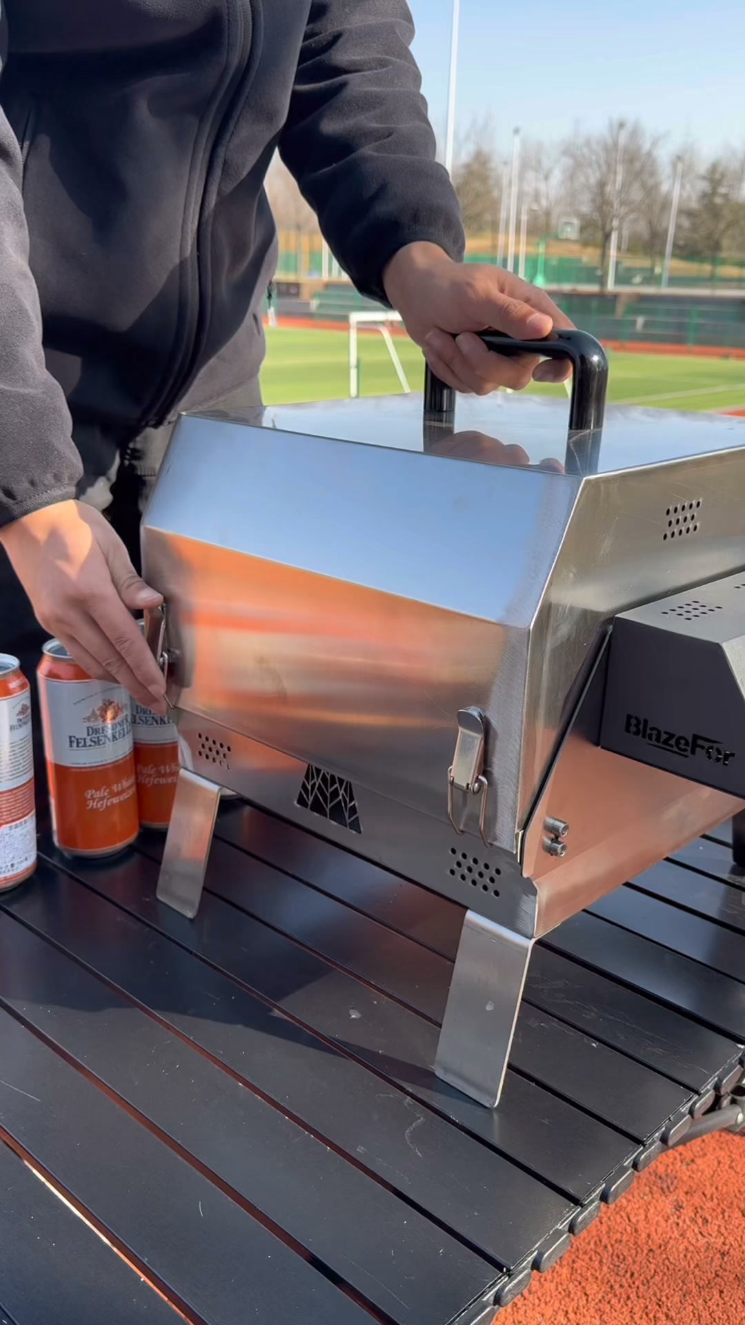 The Ultimate Hands-Free BBQ Hack