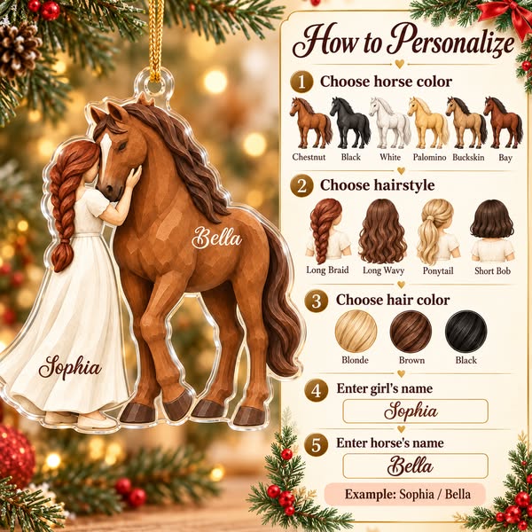 Personalized Horse Keepsake