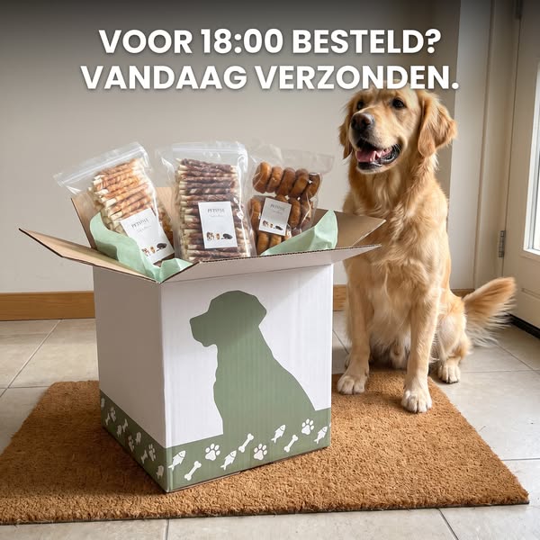 Vandaag nog verzonden