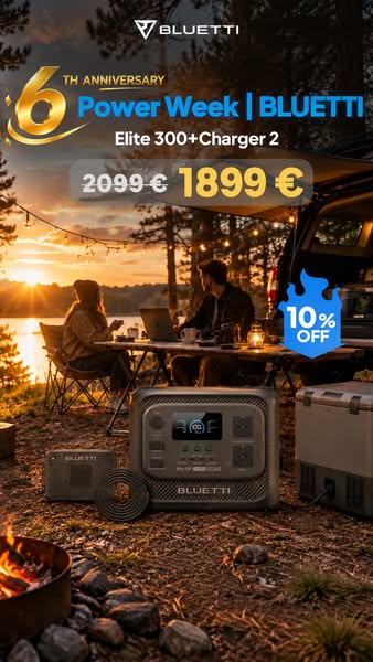 Elite 300 + Charger 2: €1899