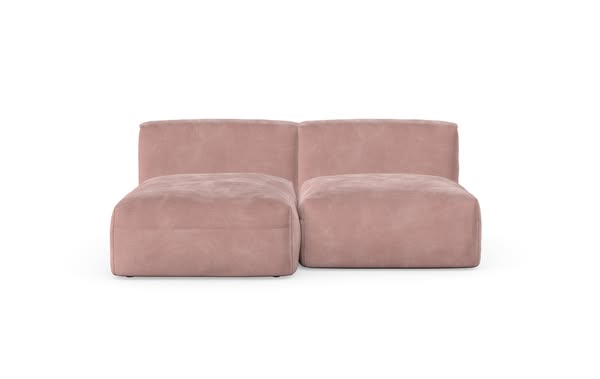 Modułowa Sofa Cloud M - Tkanina Dusty Pink