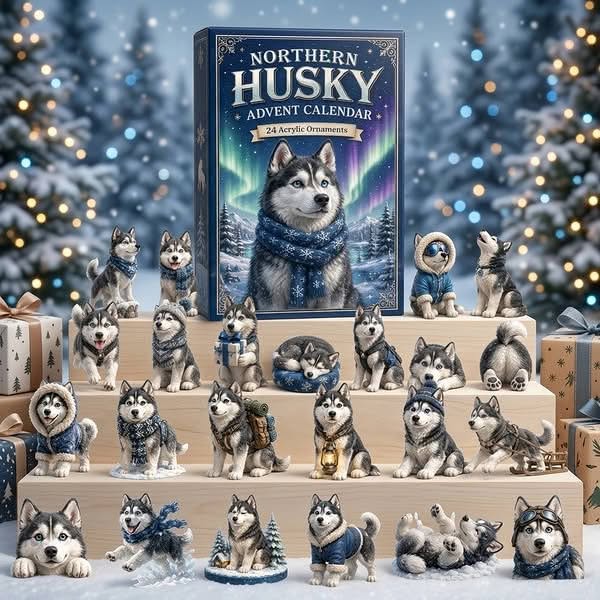 Northern Husky Advent Calendar 2026 - 24-Day Festive Countdown