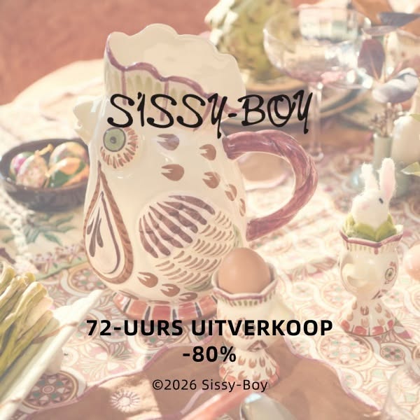 Herfstopruiming bij Sissy-Boy: -80% op alles