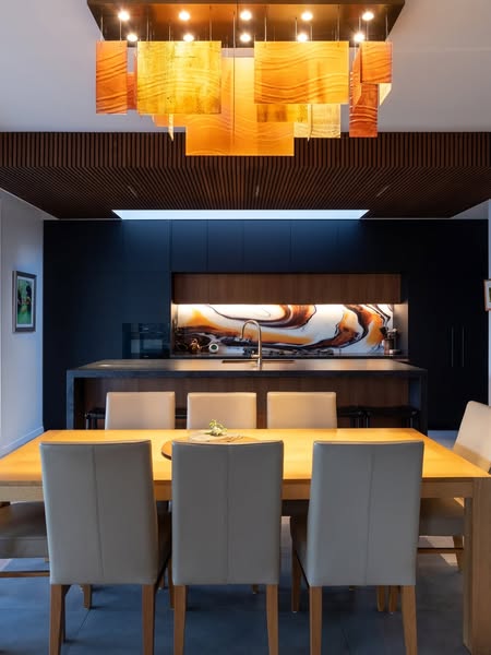 Cliffs - Designer Ceiling Art Light