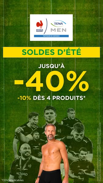 ALERTE SOLDES D’ÉTÉ: Jusqu'à -40%