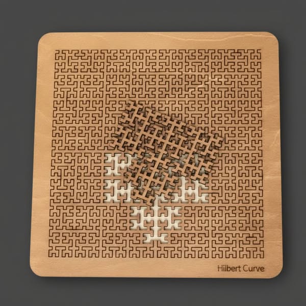 Fractal Tray Puzzles