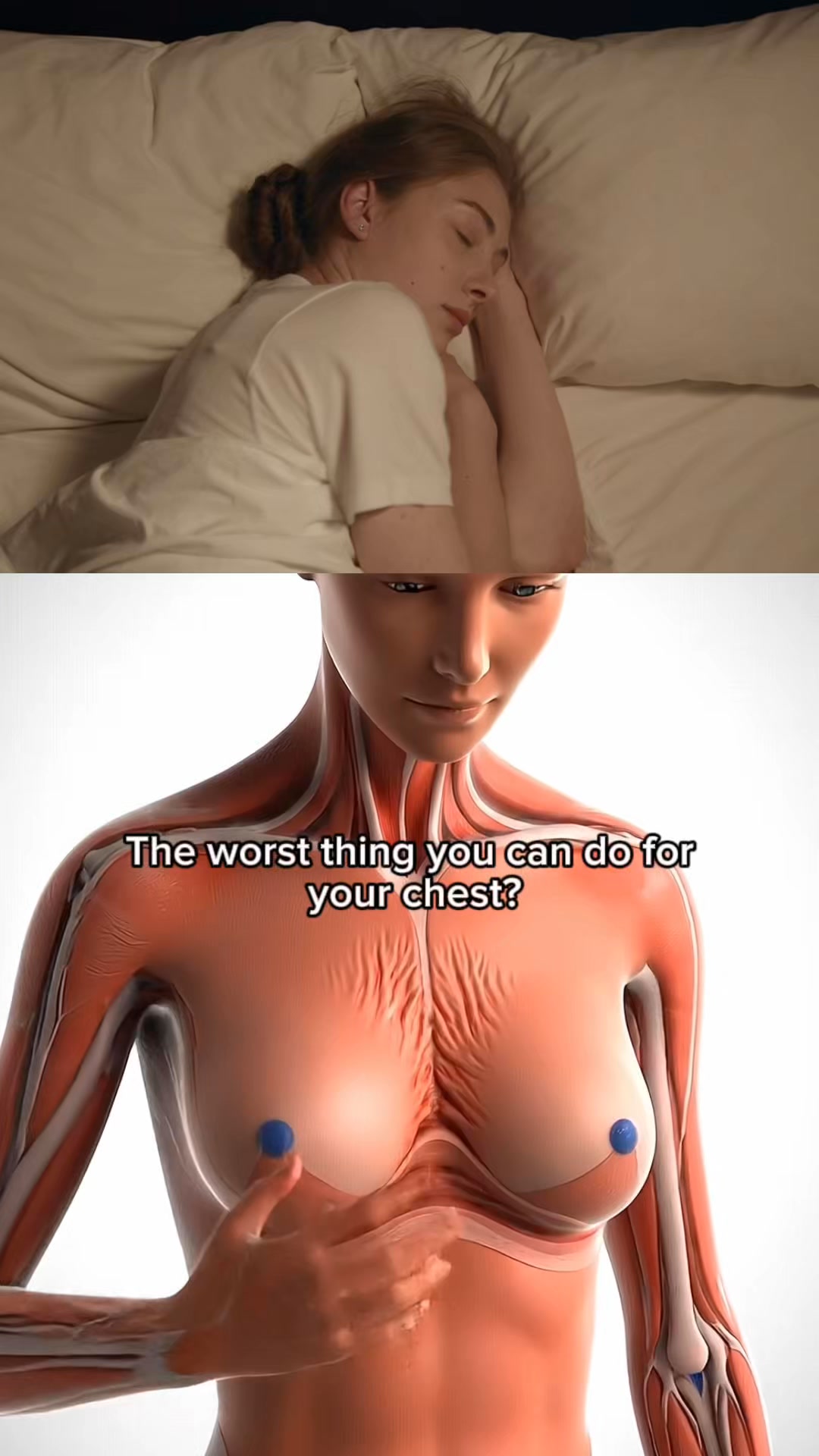 Wake up with smooth chest skin