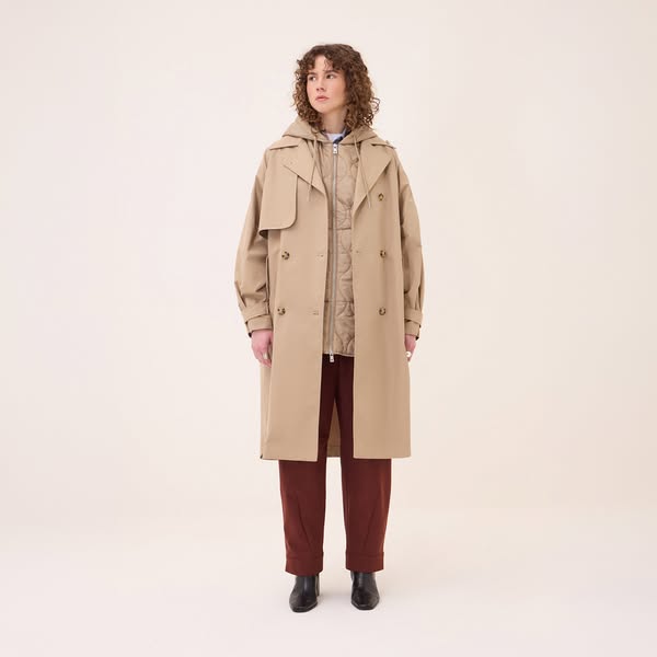 Trench Lungo Sfoderabile