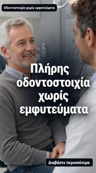 Οδοντοστοιχία χωρίς εμφυτεύματα: Τι να ξέρετε
