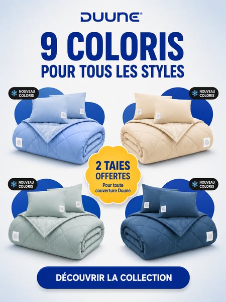 EasySleep® – La couette 2-en-1 à séchage rapide qui remplace vos draps