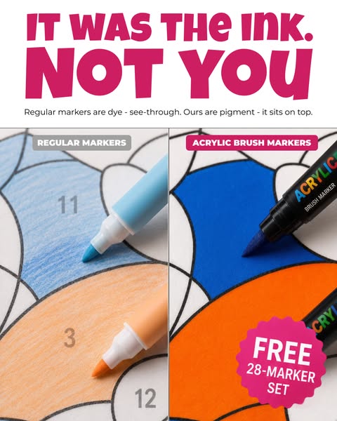 It Was The Ink — Not You