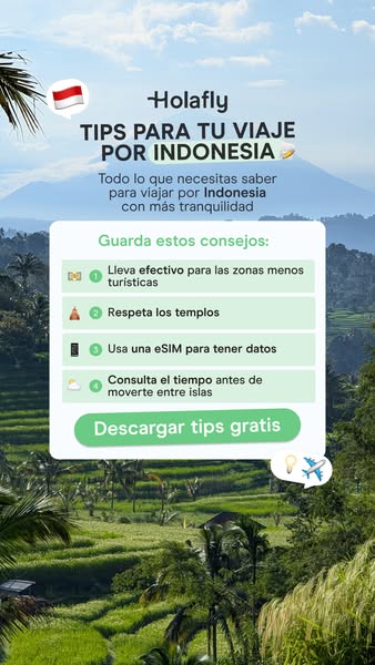 Indonesia en una guía.