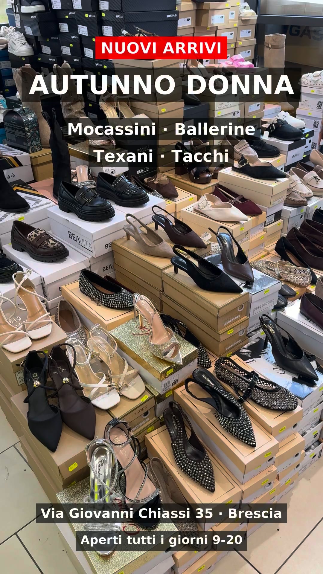 Nuova collezione donna in negozio