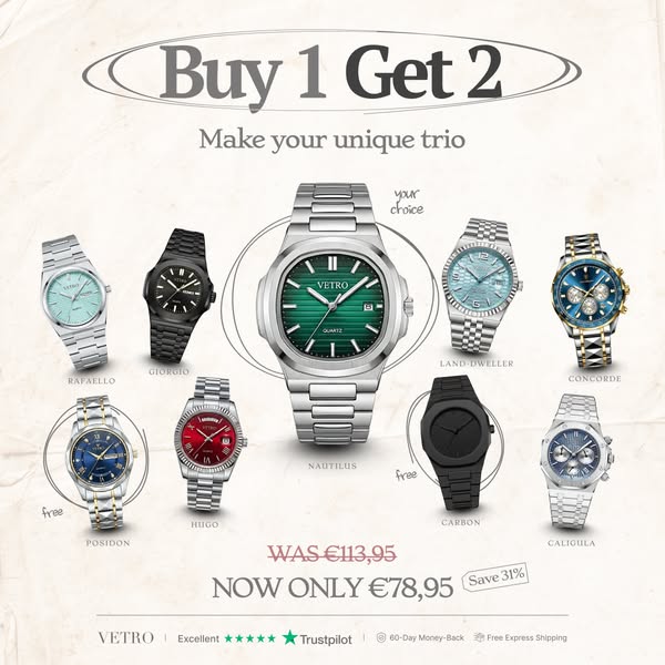 Buy 1. Take Home 3.