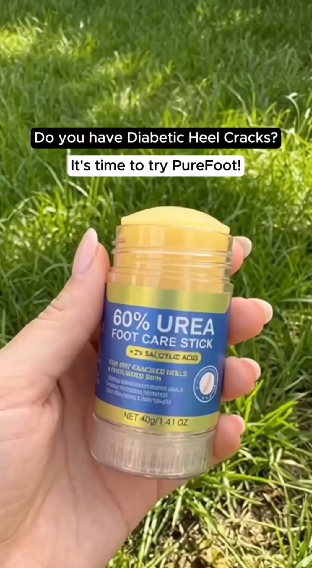 The First 60% Urea Foot Care In The World