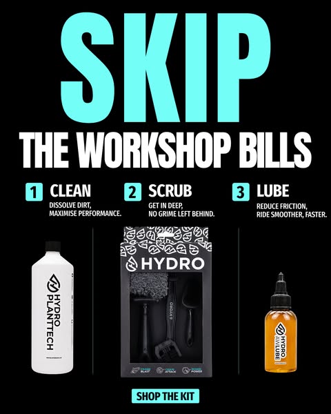 Clean, Protect & Re-Lube After Every Ride